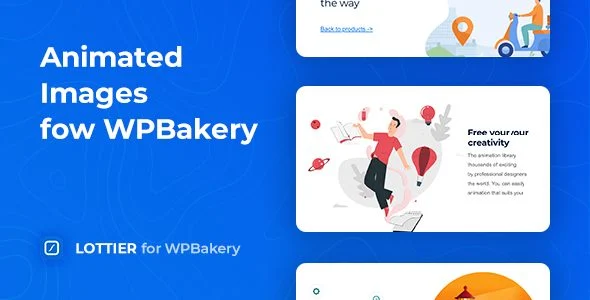 Download Lottier Animated Images for WPBakery - Interactive Gifs - Web Design - Premium
