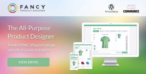 Download Fancy Product Designer-Design Custom WooCommerce Products-Shopify Integration Premium