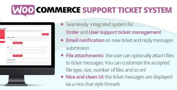 Download WooCommerce Support Ticket System-Streamline Customer Service-Helpdesk Ticketing Premium Support