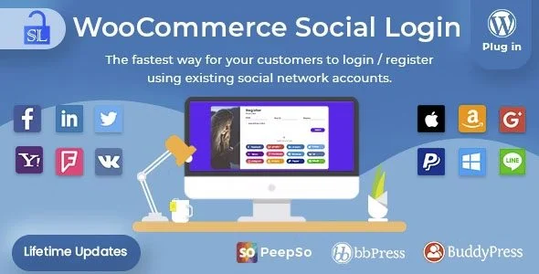 Download Social Login Secure Login User Registration Free