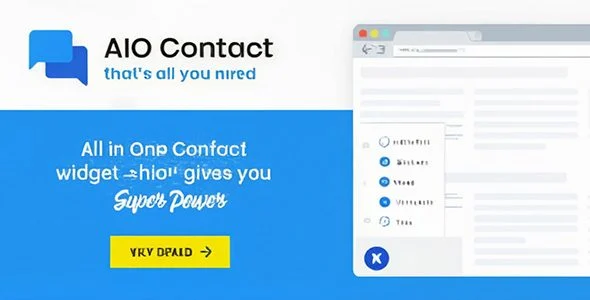 Download AIO Contact-All in One Contact Widget-FREE Download Customizable Form Builder Engaging Lead Gen