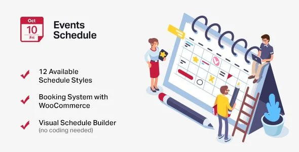 Download Events Schedule-All-in-One Event Calendar-Promotional Tools VIP Features Free