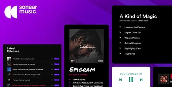 Download Sonaar MP3 Music Player-Free Premium Player for Stores-Music Streaming Podcasts