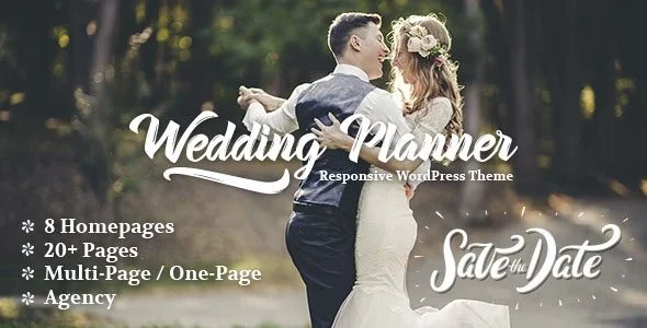 Download Wedding Planner-Responsive Design-Elegant Events Modern Decor