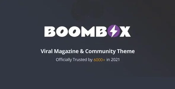 Download BoomBox-Premium Viral Magazine Theme-Responsive Design-Highly Customizable-SEO Friendly