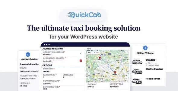 Download QuickCab-Free Taxi Booking-Online Services-Delivery Vendor