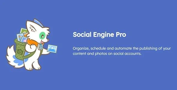 Download Meow Social Engine Pro-Schedule Social Media Posts-automate scheduling advanced analytics free premium
