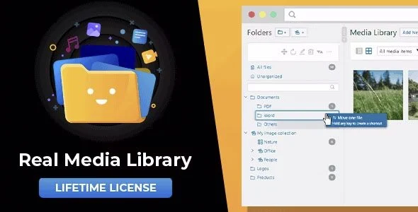 Download Real Media Library-Organize Media Files-WordPress Media Management-Free