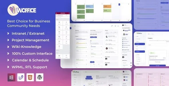 Download Woffice-Intranet Extranet Project Management Collaboration Business