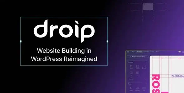 Download Droip-Free drag and drop website builder for business online stores entrepreneurs
