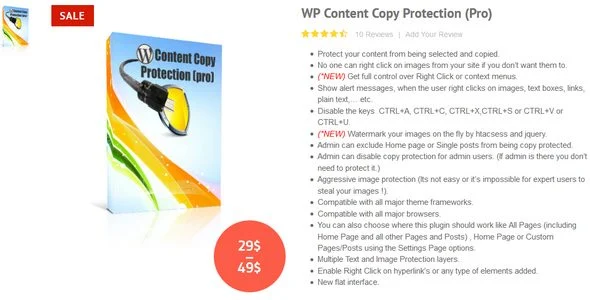 Download WP Content Copy Protection-Proactive Content Protection-SEO Friendly Copy Prevention Premium