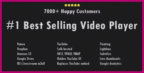 Download Elite Video Player-HD Player-SEO Friendly-Premium Support