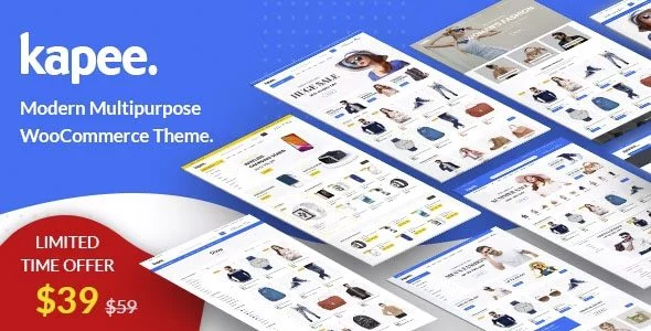 Download Kapee - Modern Multipurpose WooCommerce Theme for E-commerce Growth|Shopify Integration|SEO Optimization|Customizable UI|Fast Performance