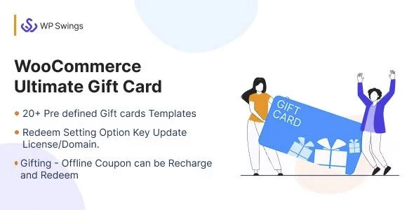Download WooCommerce Gift Card-Create Sell Manage Custom Email Templates Ecommerce Shop Gift Voucher