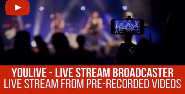 Download YouLive - Live Stream Broadcaster for Events - Free WordPress Plugin