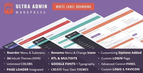 Download Ultra Admin Theme-Pure UI Design-Easy Customization Admin Dashboard
