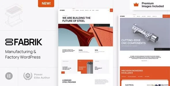 Download Fabrik-Premium Industrial WordPress Theme-Build Custom Forms-Enterprise Solutions-Secure Payments