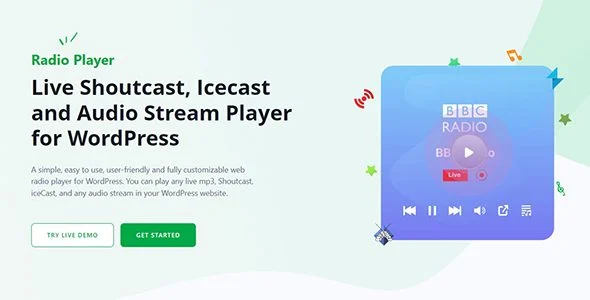Download Radio Player PRO-Auto Playlist Creator-HD Audio Support-Podcast Ready-Free Version