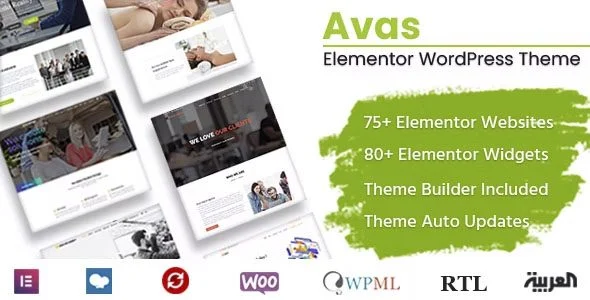 Download Avas-Elementor MultiPurpose Theme-Build Websites-SEO Friendly-Premium