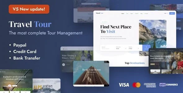 Download Travel Tour-Premium Booking System-Travel Agency Tour Packages Online