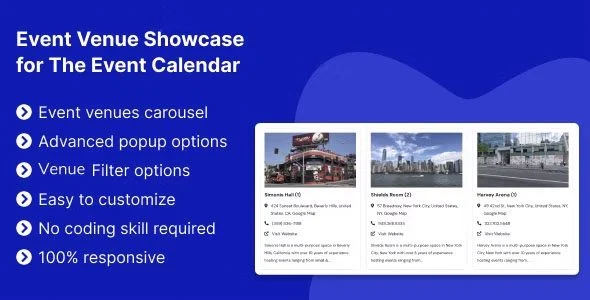 Download Event Venue Showcase-Free Template-Event Planning Display Management Customization