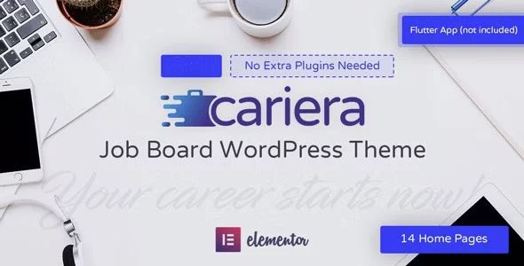 Download Cariera-Job Board Theme-Digital Marketing Career Opportunities-Remote Work Flexible Jobs