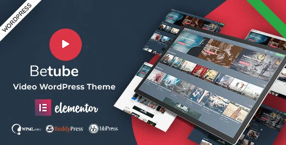Download BeTube-Responsive Video WordPress Theme-SEO Friendly-Premium Quality-Highly Customizable