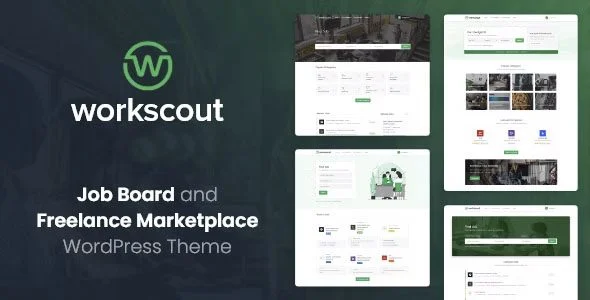Download WorkScout Job Board Freelance Marketplace Theme Business Opportunities Professional Freelancer