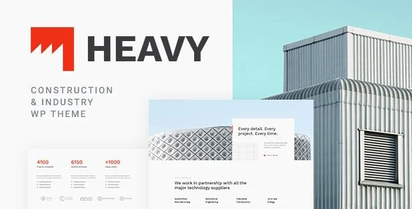 Download Heavy Construction Industrial Theme-Sleek Modern Design-Durable Industrial Aesthetic