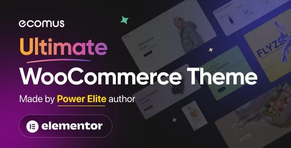 Download Ecomus - Multipurpose WooCommerce theme - Shopify integration, SEO optimization, mobile responsive