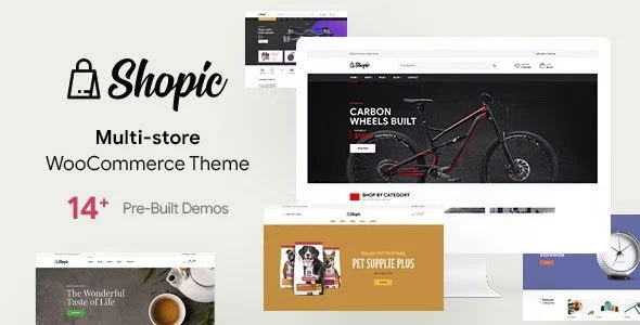 Download Shopic - Multistore WooCommerce Theme - E-commerce Marketing SEO Optimization