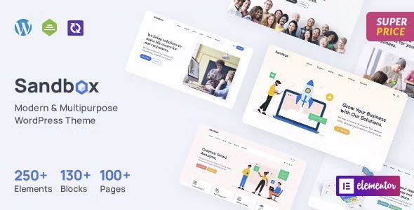 Download Sandbox-Modern Multipurpose Design Professional Creative Business