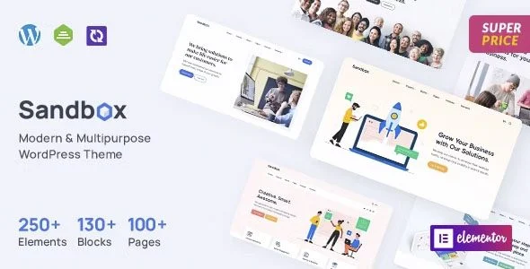 Download Sandbox-Modern Multipurpose Design Professional Creative Business