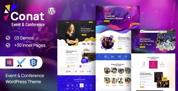 Download Conat-Event Conference Theme-Premium RTL Ready Modern Events