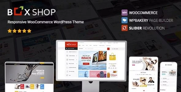 Download BoxShop -Premium Responsive Design -Ecommerce Storefront -Online Business Success