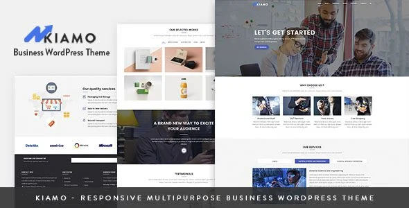 Download Kiamo-Responsive Business Service Theme-Professional Clean Design-Online Marketing Sales Lead Generation