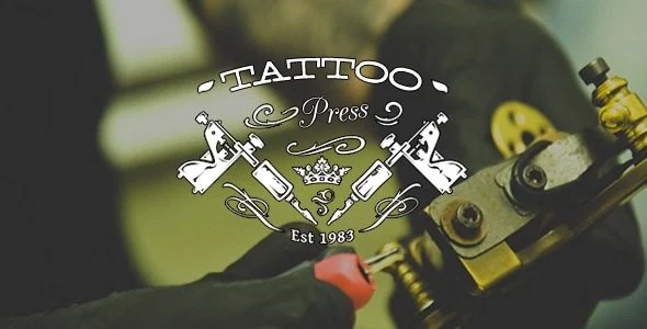 Download TattooPress-Free Premium Ink Art Theme-Design Portfolio Contractor Artist