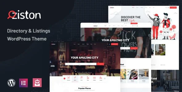 Download Ziston-Professional Directory Theme-Business Listings Local Directory SEO