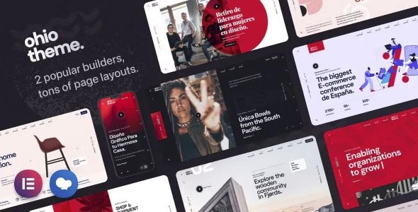 Download Ohio-Premium Creative Portfolio Agency Theme Digital Marketing Web Design Freelancer