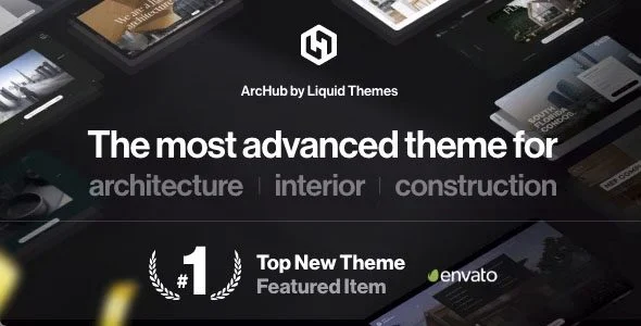 Download ArcHub Architecture Design Theme-Modern Styling-House Plans-Interiors Free