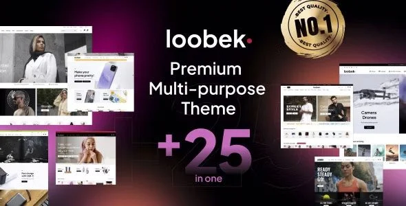 Download Loobek-Elementor WooCommerce Builder Premium SEO Marketing E-commerce