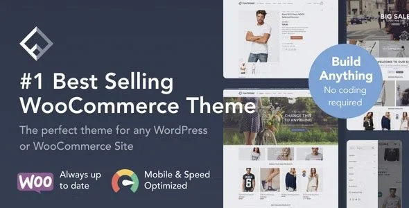 Download Flatsome Multi-Purpose Responsive WooCommerce Theme Custom Design SEO Marketing E-commerce Free