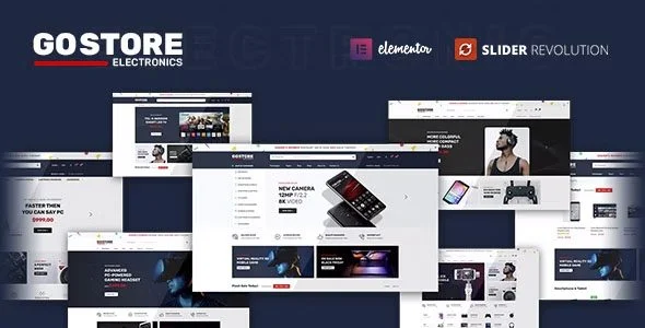 Download GoStore-Elementor WooCommerce theme for shopify premium free multipurpose online store