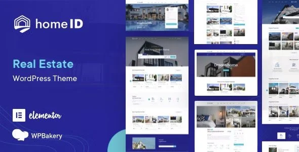 Download HomeID-Premium Real Estate Theme-listing agent property showcase modern design luxury listings