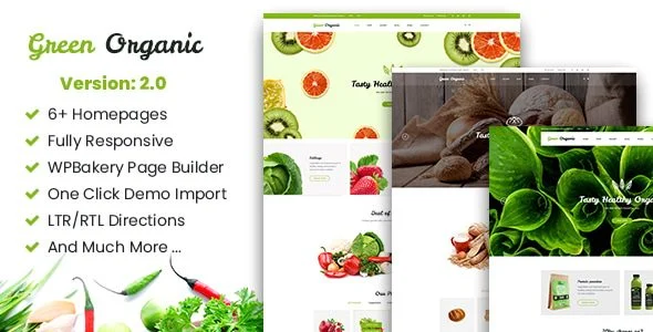 Download Greenorganic WooCommerce Theme-Eco Store Builder-Green SEO Friendly
