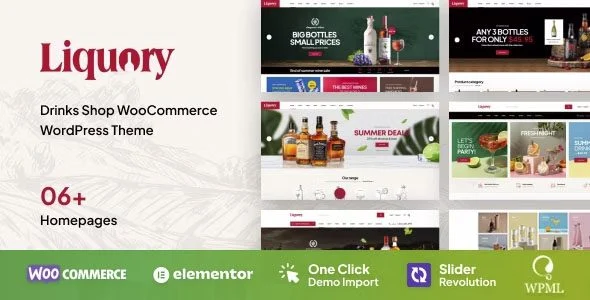Download Liquory-Drinks Shop Theme-Boost Sales-Enhance User Experience-Free