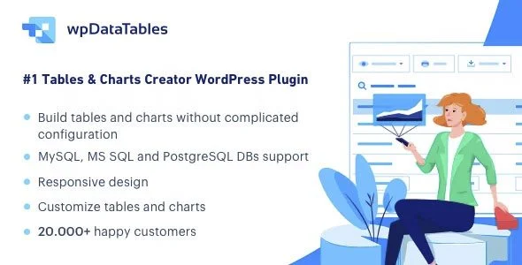 Download wpDataTables-Interactive Tables Charts for Data Analysis Business Intelligence Premium