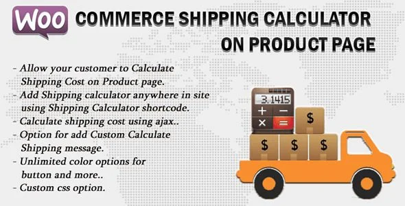 Download WooCommerce Shipping Cost Calculator-Product Page-Dropshipping Shipping Rates Free